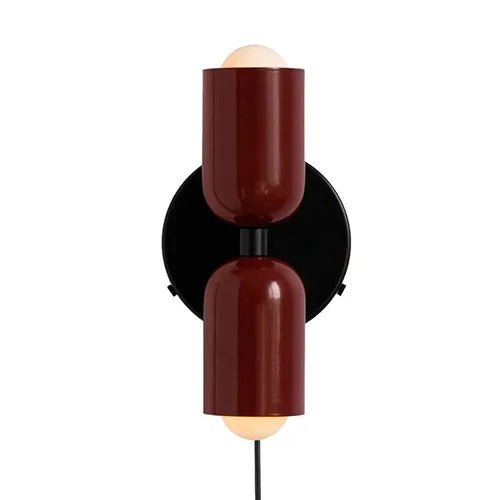 Modern Macaron Colorful Wall Lamp Fixture for Living, Dining, Bedroom & Bedside