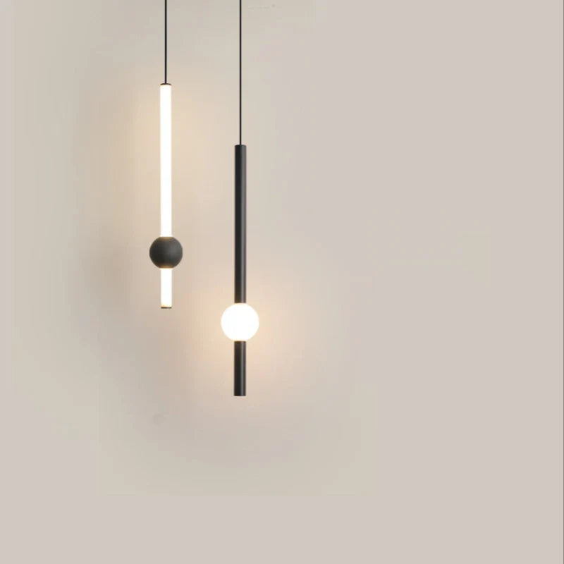 Nordic LED Pendant Lights: Modern Hanging Lamps for Living Room, Bedroom, Kitchen, Dining Room