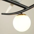 Nordic Bird Chandelier: Elegant Ceiling-Mounted Pendant Light for Home Dining & Living Rooms