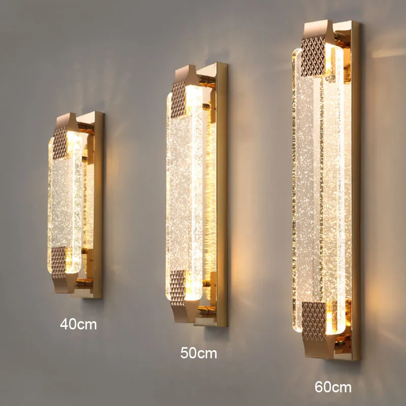Gold Bubble Wall Lamp for Bedroom and Living Room - Modern Luxury Lighting