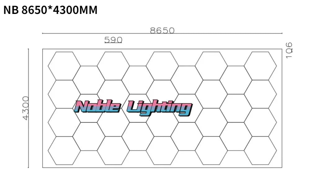 Hexagon LED Ceiling Light: High-Performance, Best-Selling, Honeycomb Design