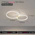 New Nordic Ceiling Lamp: Modern, Creative, Elegant Lighting for Bedroom and Living Room