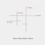 Modern Rotatable LED Wall Sconce for Living Room Bedroom Hallway