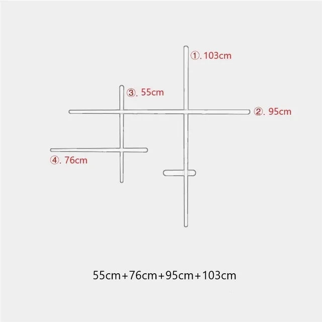 Modern Rotatable LED Wall Sconce for Living Room Bedroom Hallway