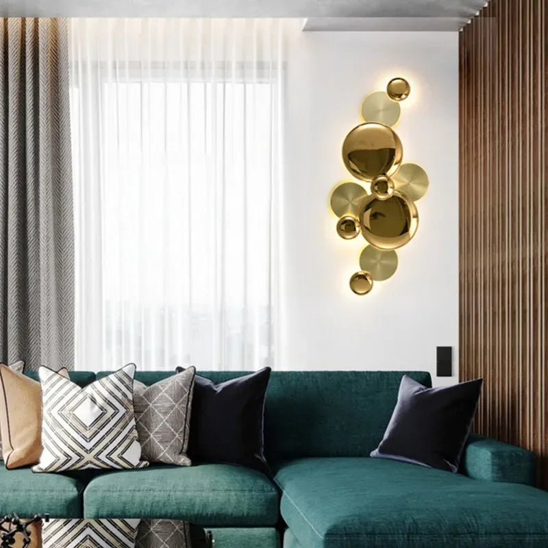 Nordic Luxury Wall Lamp: Modern LED Sconce for Living Room, Bedroom, Home Décor
