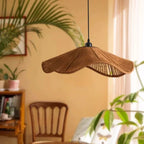 Japanese Hemp Knit Pendant Light E27 LED Lamp - Nordic Wabi Sabi Style