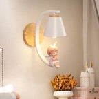 Angel Girl Bedroom Wall Sconces LED Light Fixtures