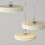 Circular Modern Chandelier Pendant Light Dimmable Indoor Lamp for Dining & Kitchen Island