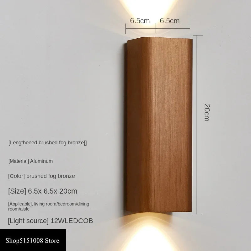 LED Indoor Wall Lamp for Corridor Bedroom Lighting Decor Sconce