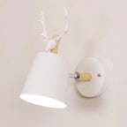 LED Antlers Wall Lamp Wooden Nordic Vintage Modern Loft Bedroom Lighting E27