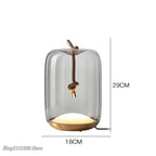 Brokis Knot Glass Table Lamps | Nordic LED Desk Light | Modern Home Decor Fixtures