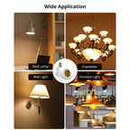 4pcs E14 to E26 E27 Adapter Converter for Chandelier Socket