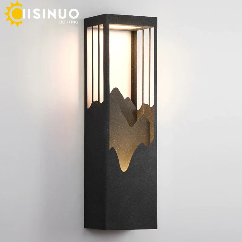 LED Outdoor Wall Lamp for Garden Courtyard Street Lighting