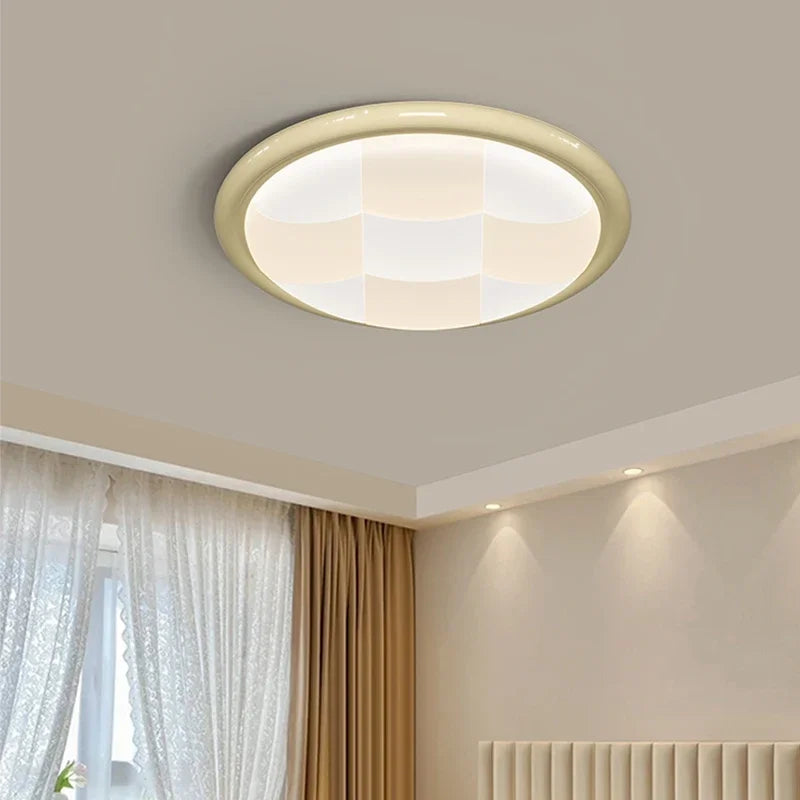 Cream Style LED Ceiling Lights - Modern, Simple, Atmospheric Lighting for Home