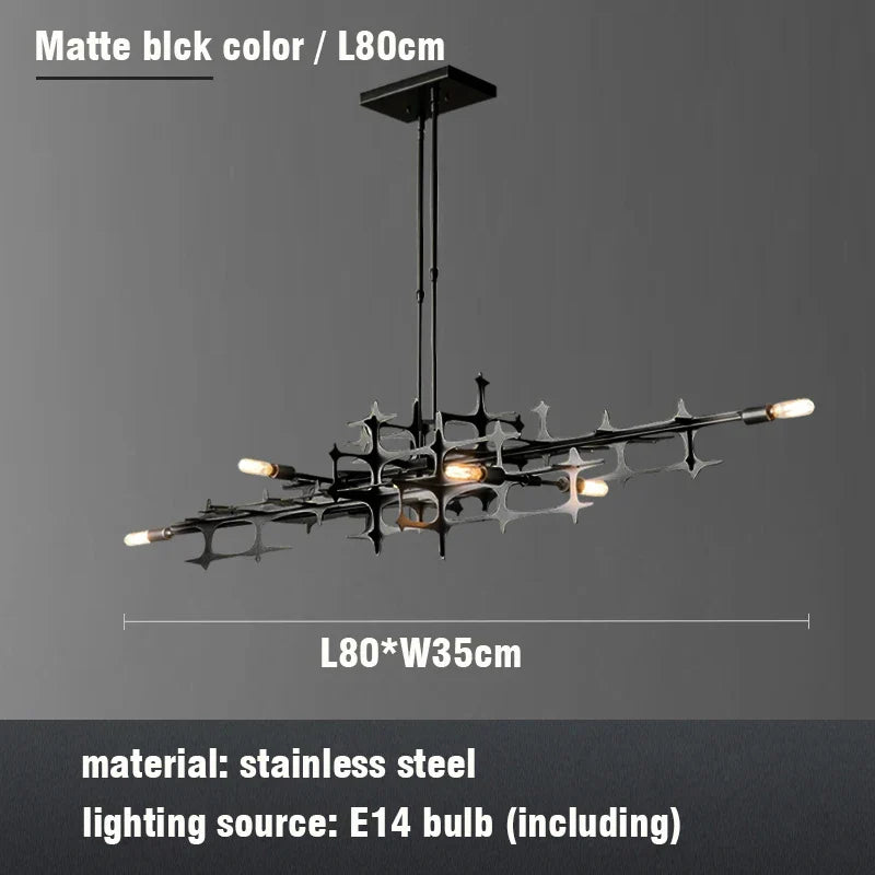 Modern Dimmable Chandelier Pendant Light for Dining Room, Living Room, Kitchen Island