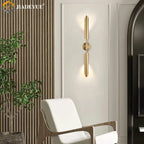 Gold LED Single Head Wall Lamp for Living Room, Bedroom, and Corridor