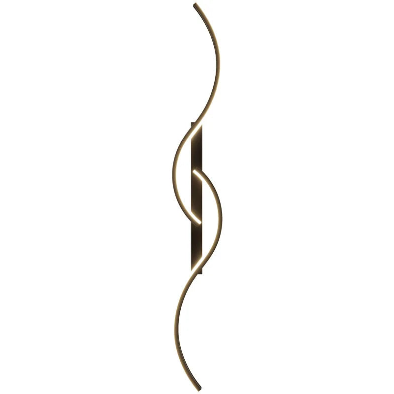 LED Line Wall Lamp for Living Room, Bedroom, Indoor Lighting