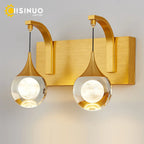 Crystal LED Wall Sconce for Elegant Home Décor