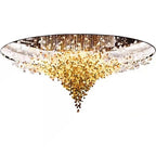 Luxury Crystal LED Chandeliers for Living Room Villa & Hotel Hall