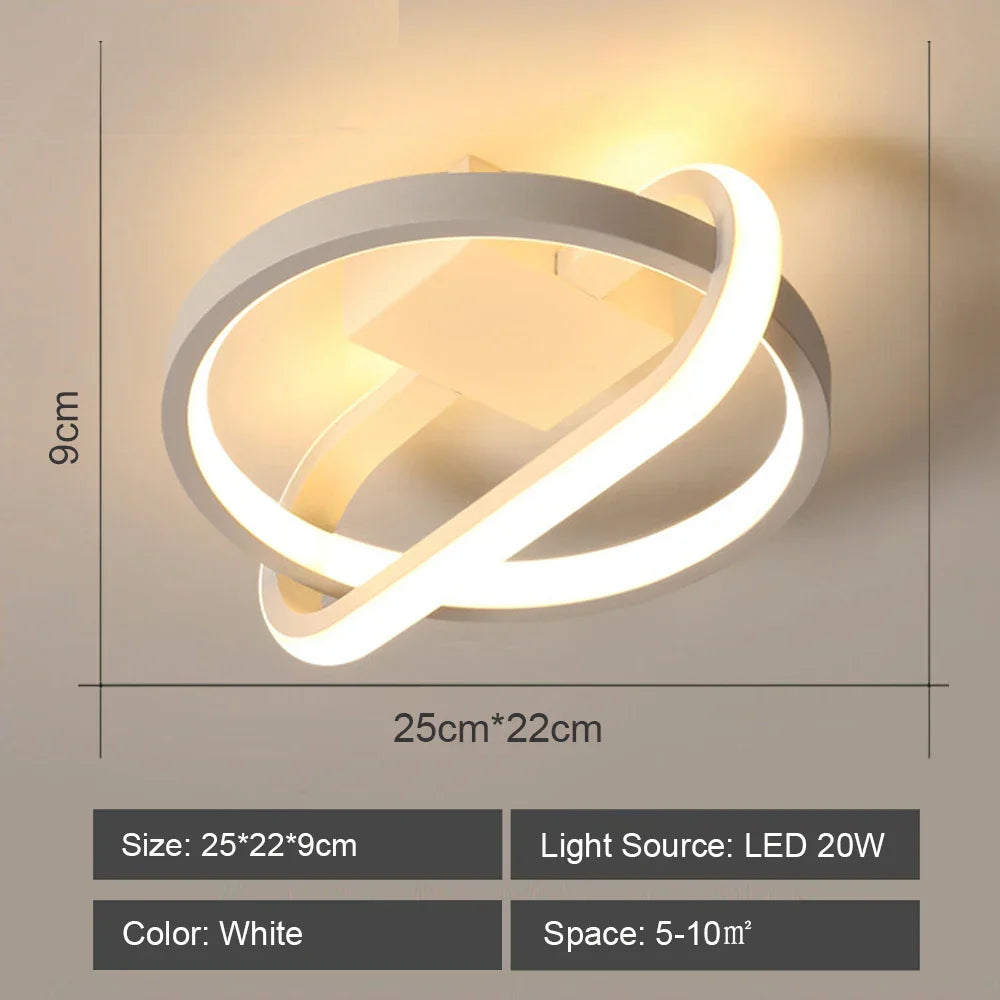 LED Ceiling Light for Modern Living Room Bedroom Lighting