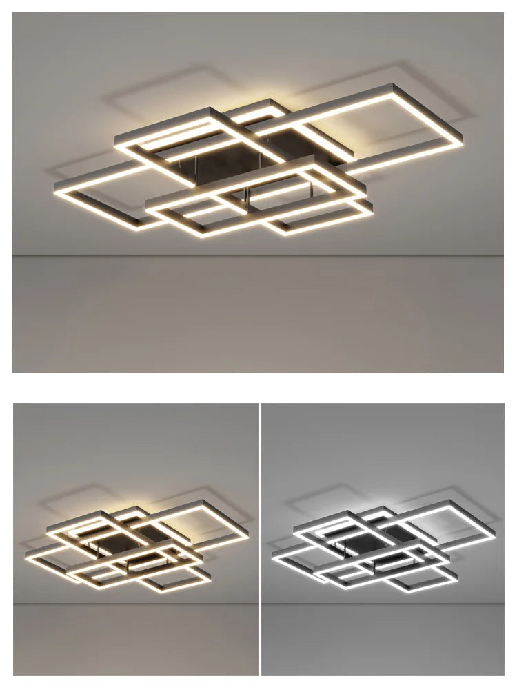 Modern Nordic Ceiling Lamp Living Room Lighting Combination