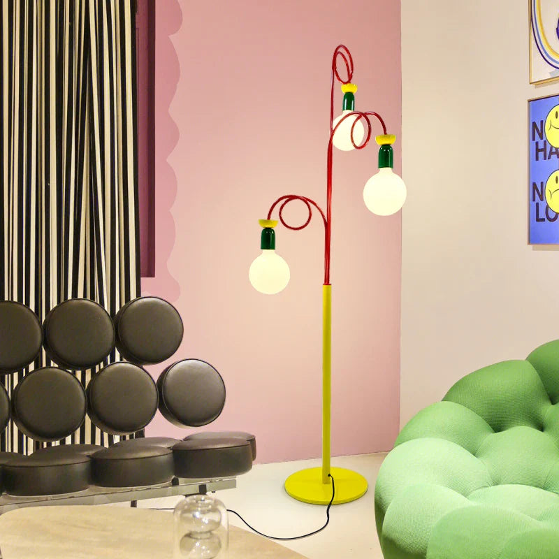 Art LED Floor Lamp - Creative Lighting for Living Room, Bedroom & Kid's Room