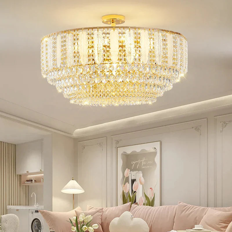 Crystal Chandelier Light for Elegant Home Decor