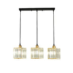 Crystal Trio Pendant Light for Modern Spaces