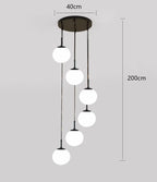 Modern Pendant Light: Indoor LED Chandelier for Dining Room & Home Decor