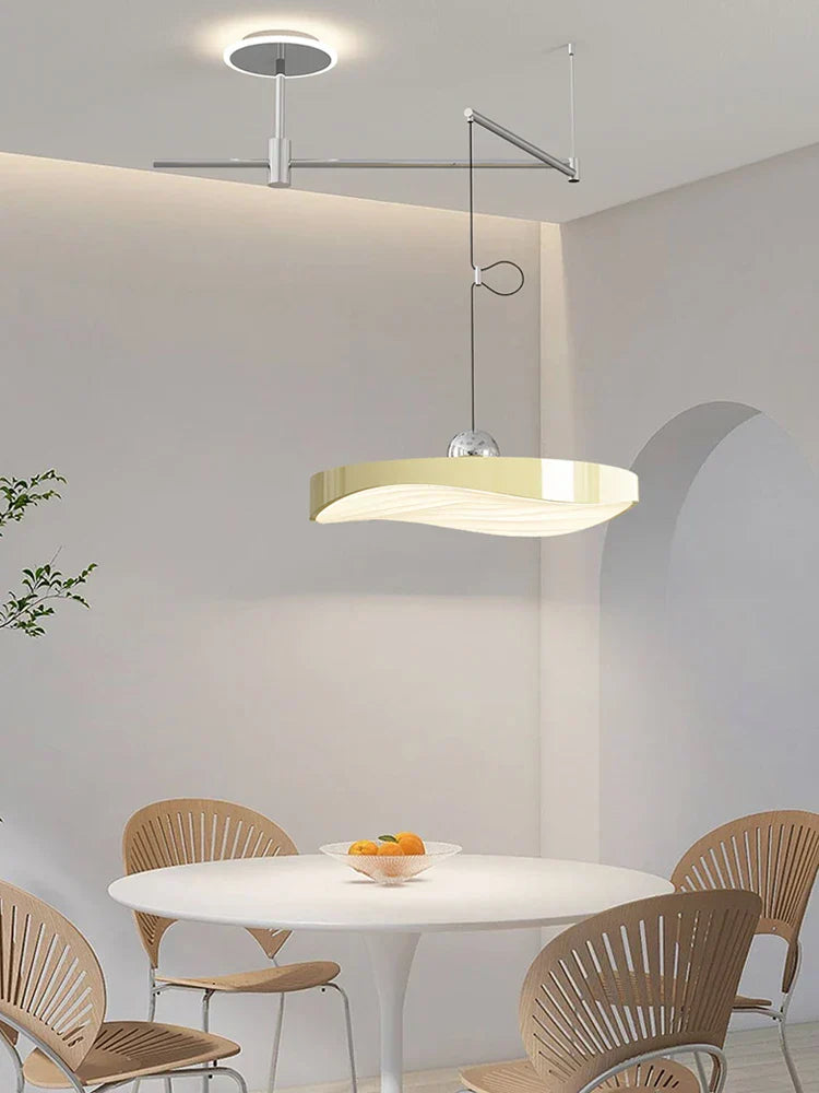 Modern Dining Table Pendant Lights, Movable Indoor Lighting for Home Decoration