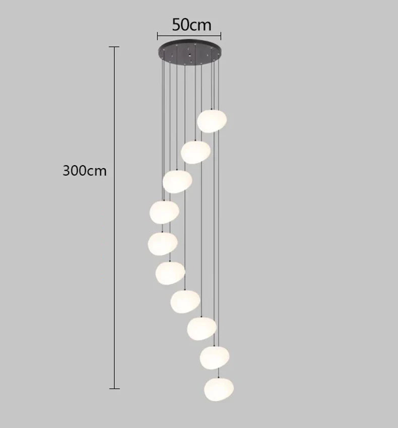 Nordic Dining Room Pendant Light Chandelier for Indoor Living Room Decor