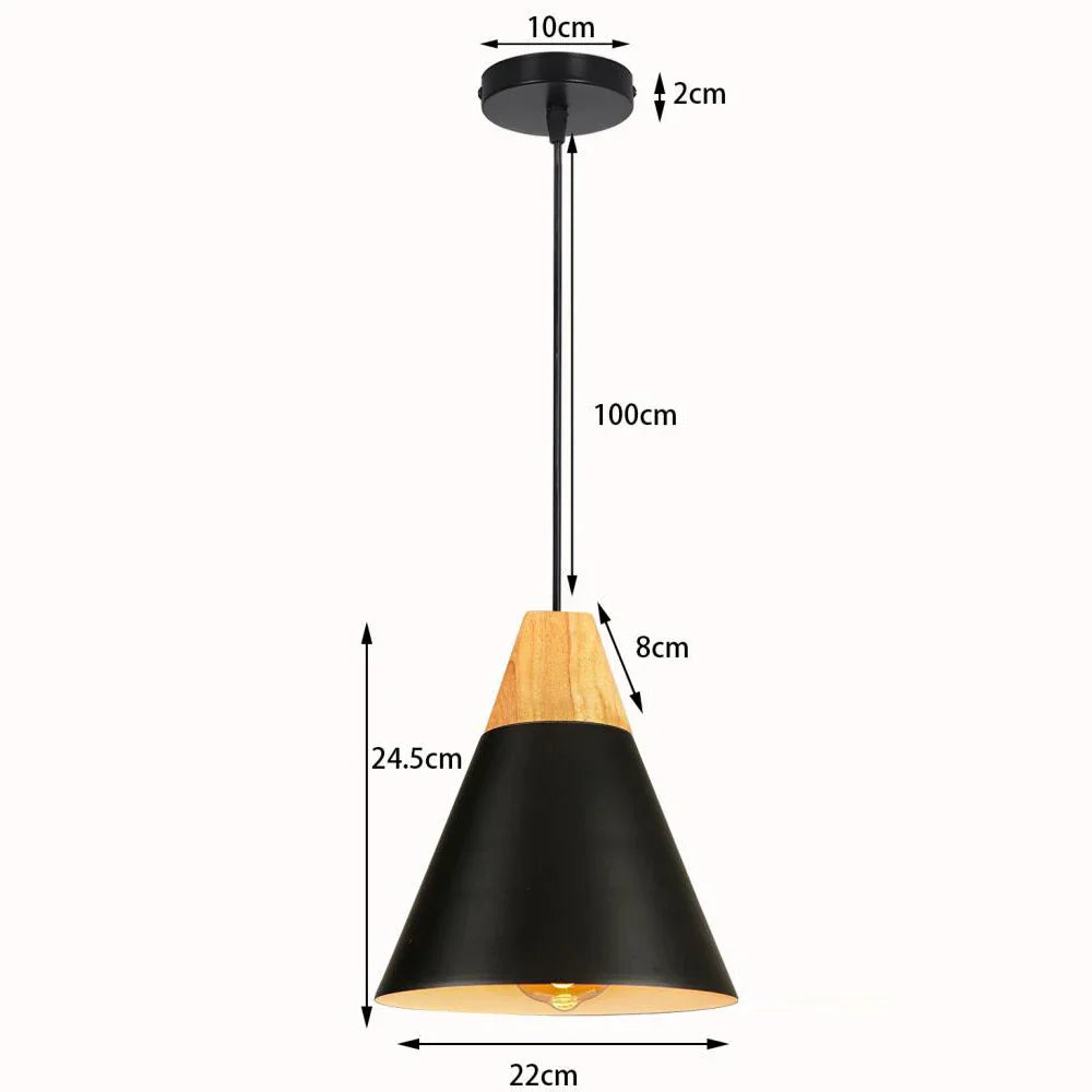 Nordic Pendant Lights: Minimalist E27 Lamps for Kitchen, Dining, Bedroom