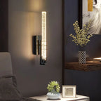 Crystal LED Wall Sconce: Modern Decorative Lighting for Corridor, Bedroom, and Living Room