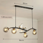Nordic Bird Chandelier: Elegant Ceiling-Mounted Pendant Light for Home Dining & Living Rooms