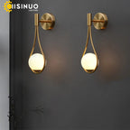 Gold G9 Wall Lamp Sconce - Nordic Style Lighting for Bedroom, Hallway, Study Area