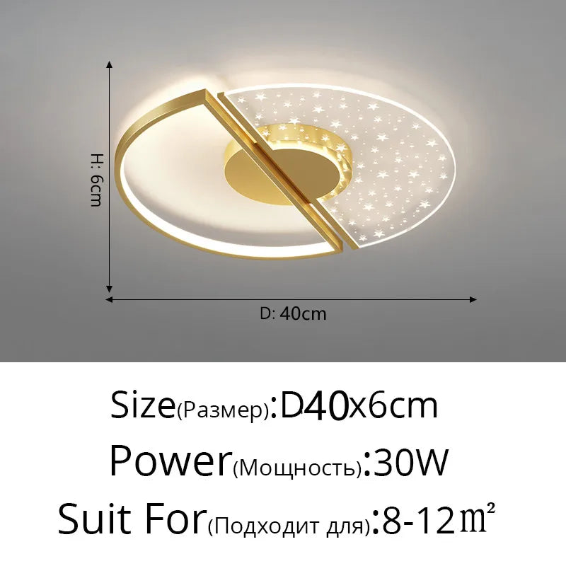 Luxury LED Feather Ceiling Light: Modern Dimmable Fixture for Bedroom & Living Room