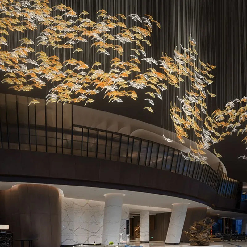 Crystal Luxury Chandelier for Living Room - Modern Designer Decorative Lighting