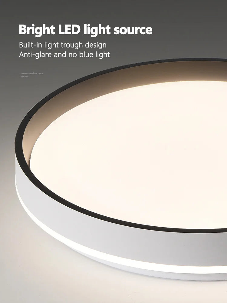 Ceiling Lamp: Modern LED Light for Bedroom, Dining Room, and Study