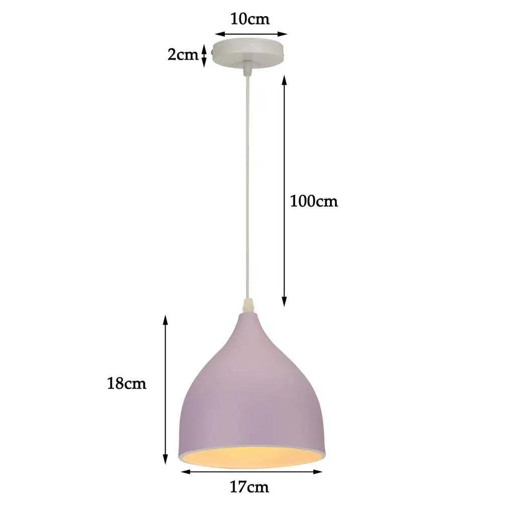 Modern Retro Loft Pendant Light Vintage Industrial Hanging Lamp Fixture