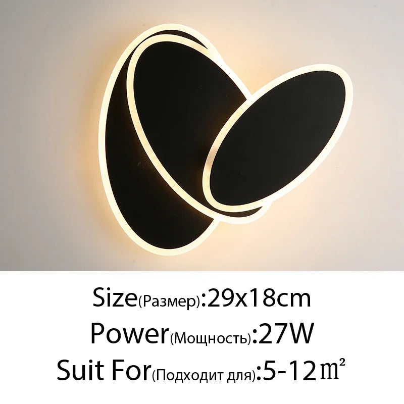 Rotatable Wall Lamp: Modern Minimalist Bedroom Sconce for Living Room, Aisle, Hotel