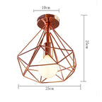 Vintage Industrial Ceiling Light Shade for Modern Retro Home Decor