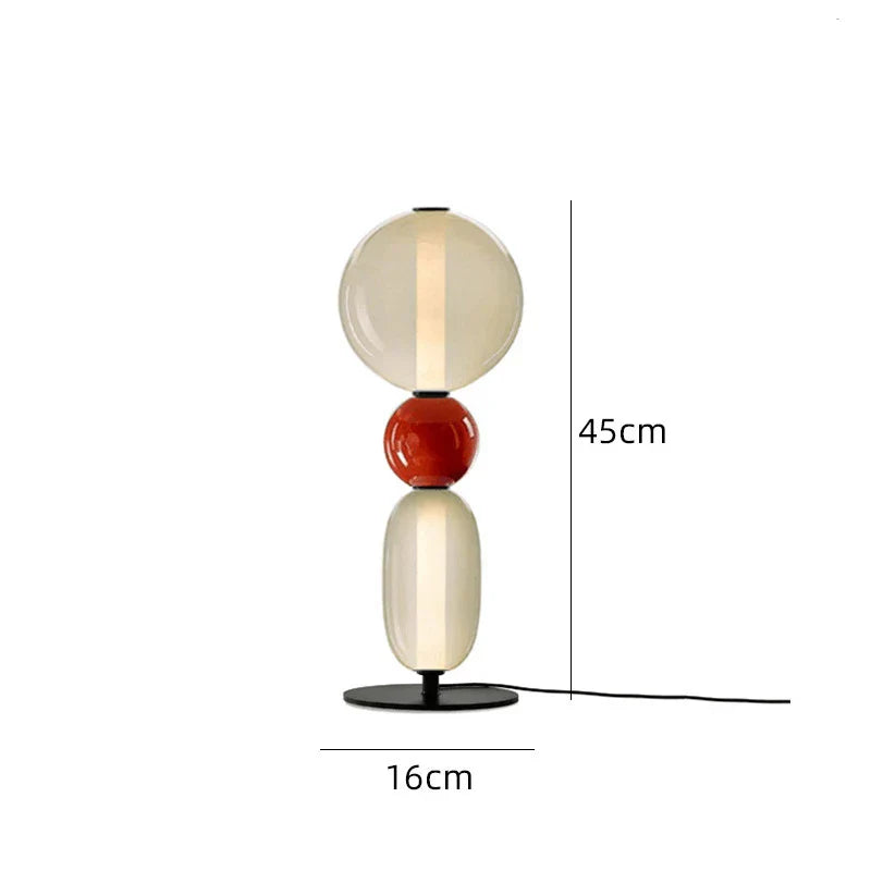 Stained Glass Floor Lamp | Luxury Minimalist Design | Perfect for Bedroom, Living Room