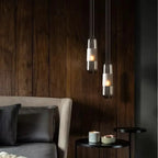 Modern Glass LED Pendant Lights for Dining Room Bedroom Kitchen.