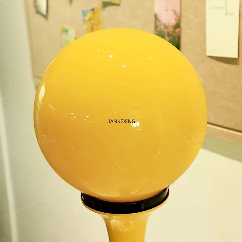 Colorful Retro LED Floor Lamp for Bedroom and Children's Study