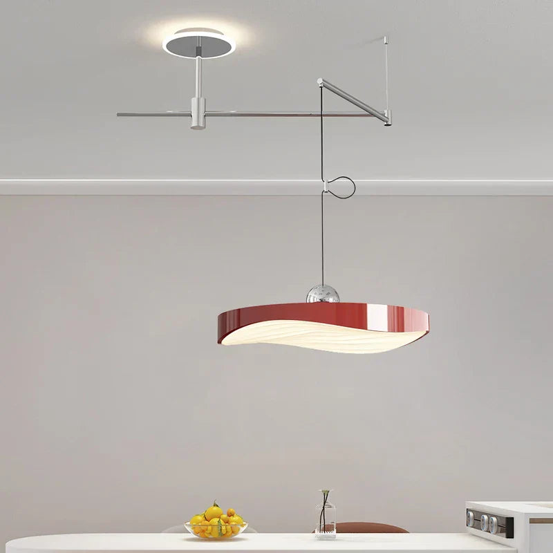 360° Rotate Arm Pendant Light Chandelier for Dining Room, Island, Office - Modern Lustre Lighting Fixtures