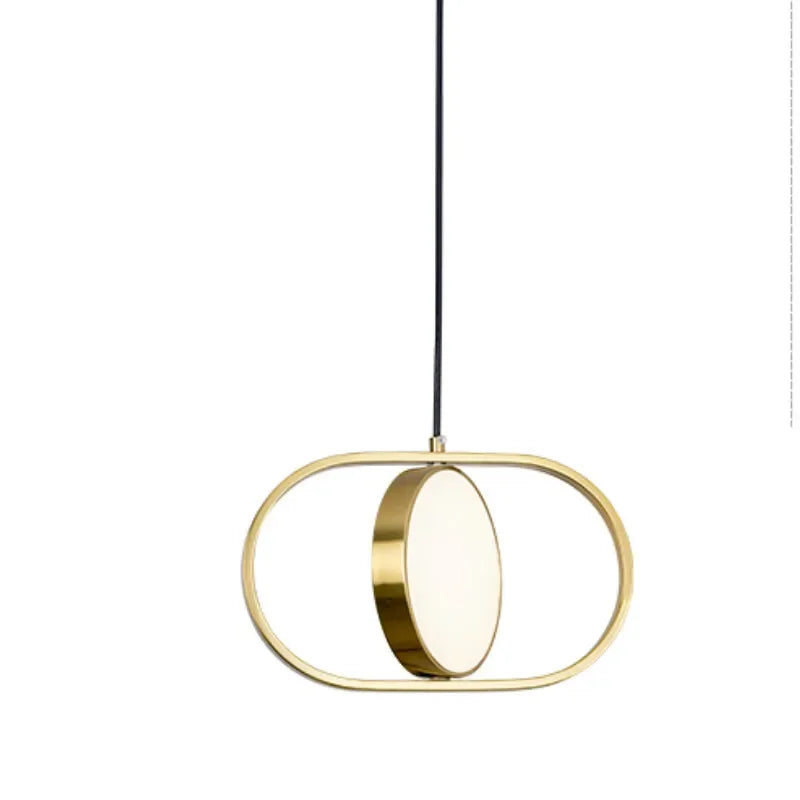 Gold Pendant Lights for Bedroom Kitchen Dining Room Decor
