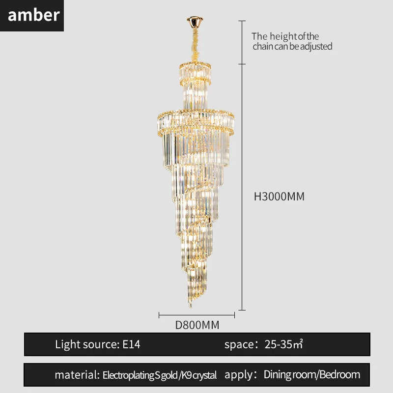 Crystal Chandelier | French Simple Design for Dining Room, Living Room, and Master Bedroom