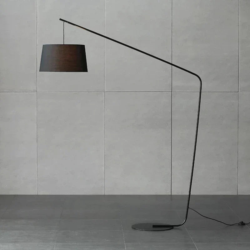 LED Fishing Floor Lamp: Stylish Indoor Lighting for Study, Bedroom, and Living Room