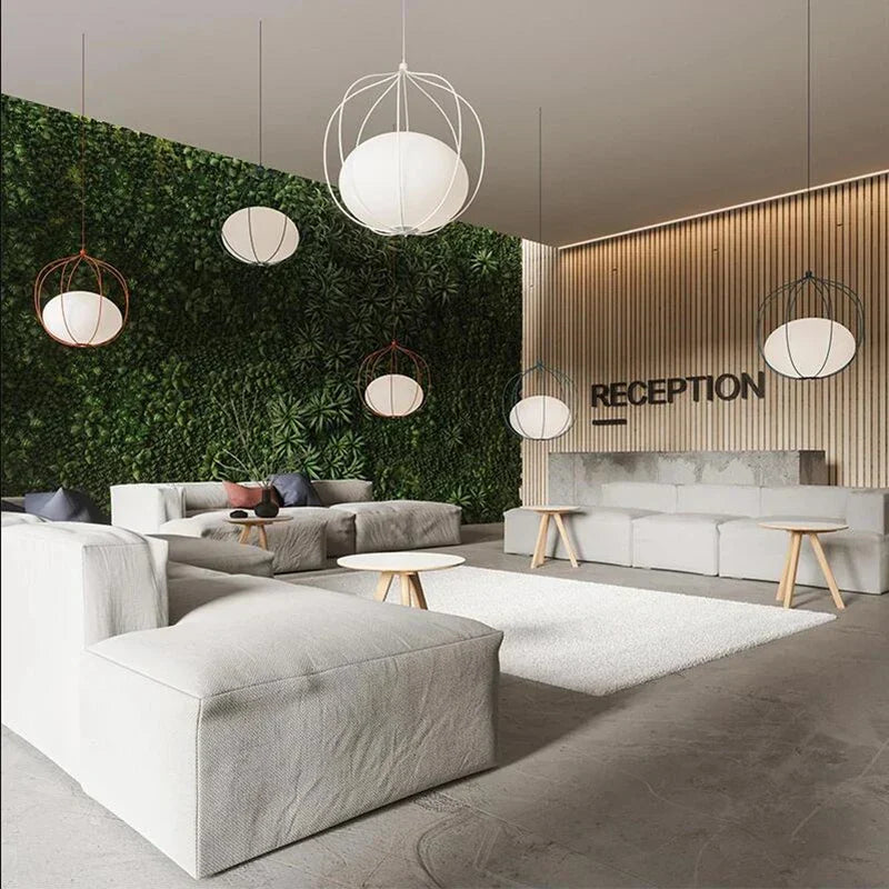 Birdcage Pendant Light for Dining Room Home Fixtures, Nordic Design E27 Bedroom Lamp