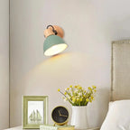 Nordic Wooden Wall Light Industrial Wall Sconce for Bedroom Reading